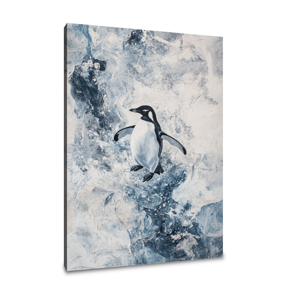 Penguin’s Pilgrimage Canvas