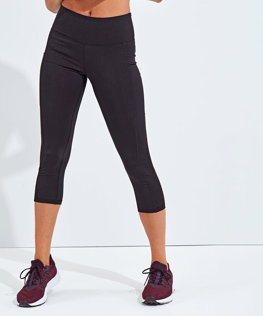 Womens  Recycled Performance Leggings 3/4 Length