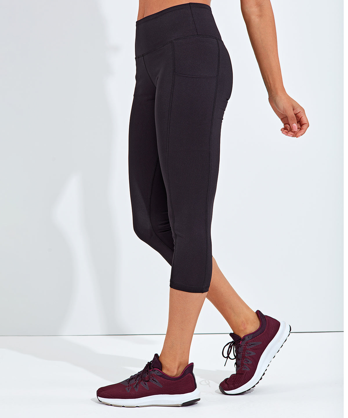 Womens  Recycled Performance Leggings 3/4 Length