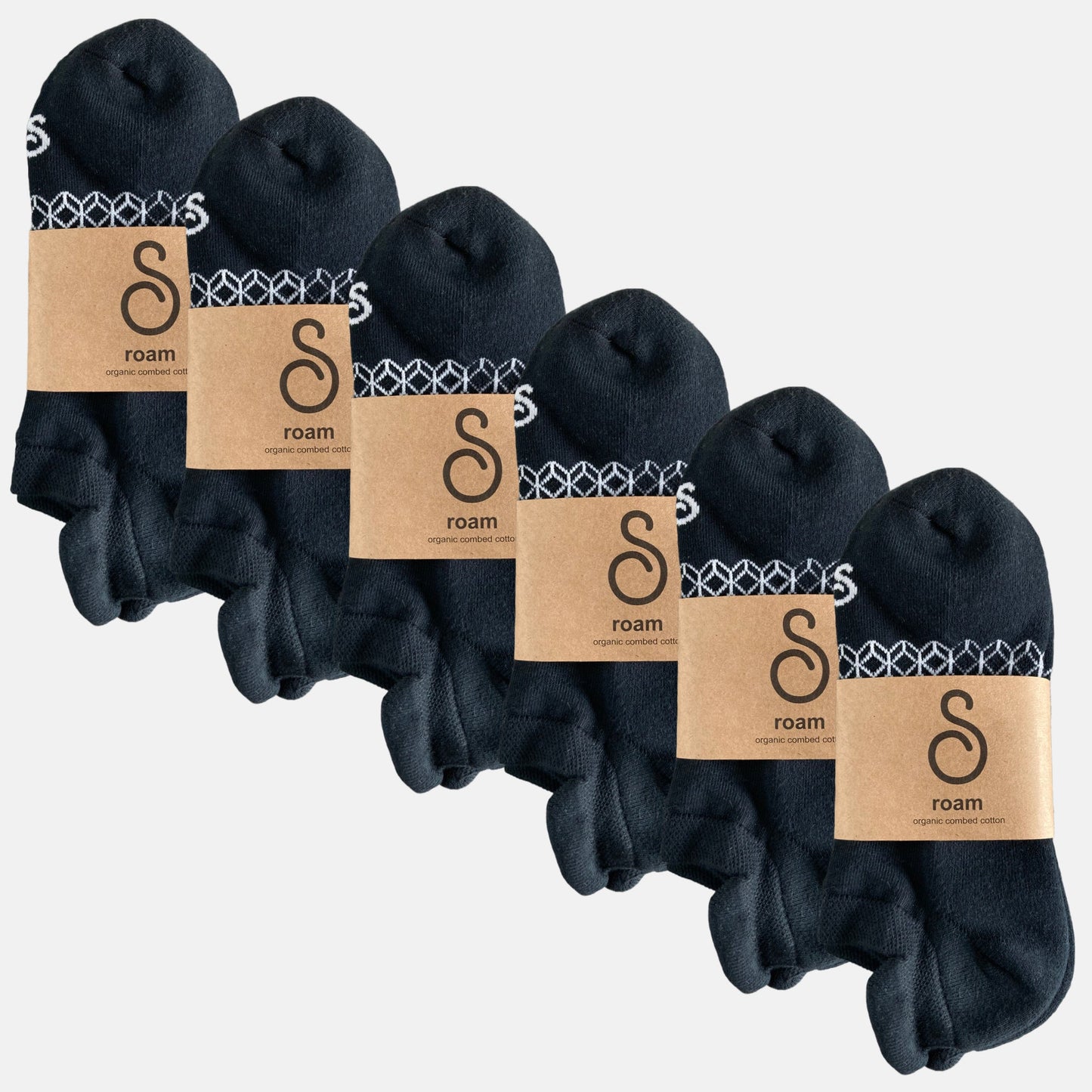 trainer socks - organic combed cotton