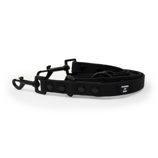 Black Waterproof 2m Training Lead