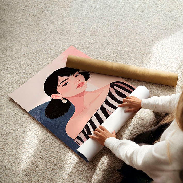 Trendy Wall Art For Bedroom | Set of 3 Bohemian Women Prints