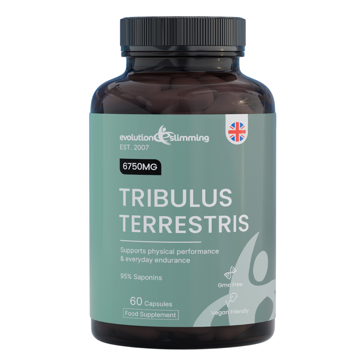 Tribulus Terrestris Extract 6750mg - High Strength Formula - EvoSport