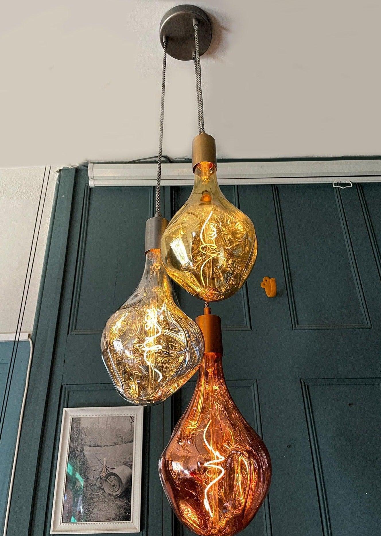 Triple Evo Cluster Pendant Light Tri-Colour