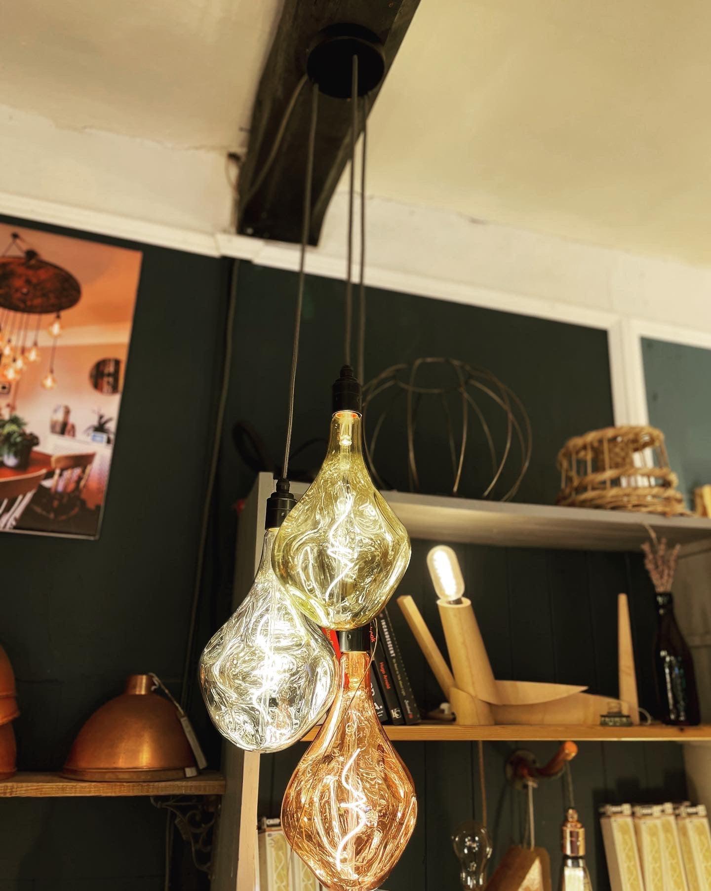 Triple Evo Cluster Pendant Light Tri-Colour