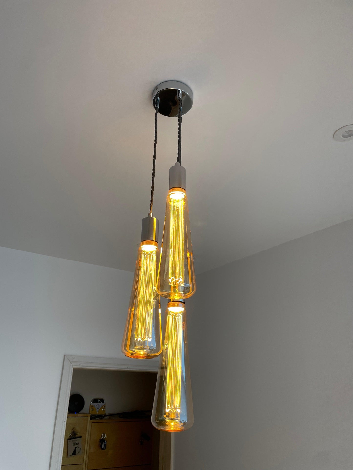 Triple Kinna Cluster Pendant Light