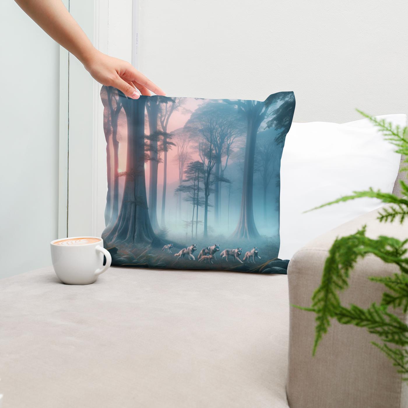 Whispering Meadows Cotton Cushion