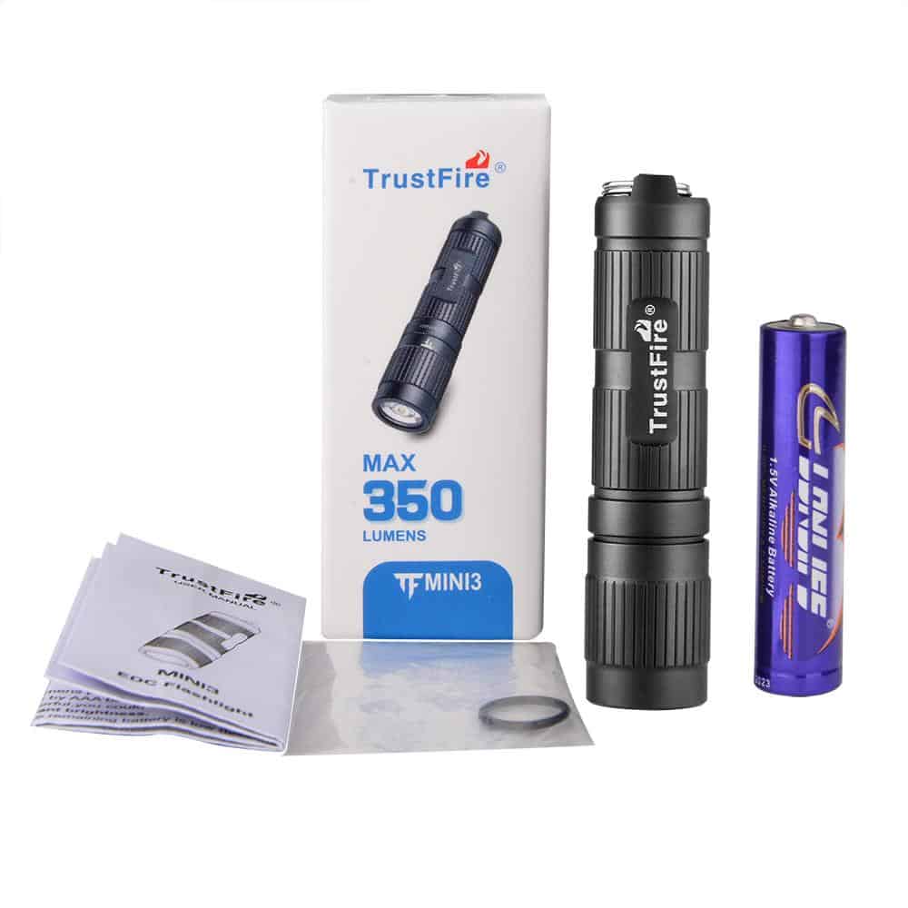 TrustFire MINI3 EDC Flashlight  350 Lumens