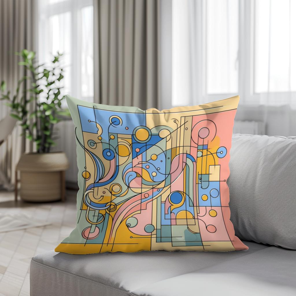 Serene Innocence Cotton Cushion