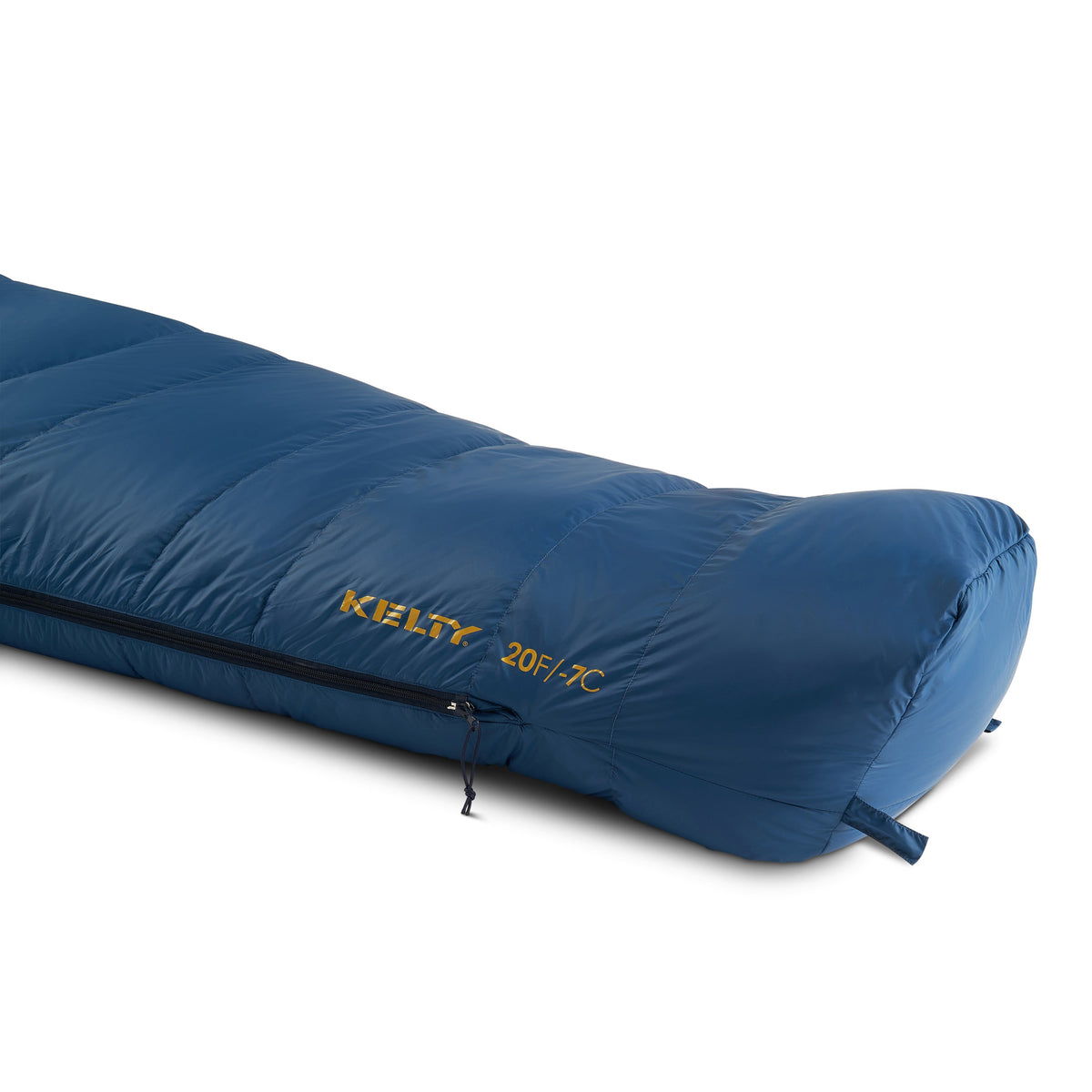 Kelty Cosmic Down 20°F (-7°C) 550-Fill Sleeping Bag - Short - Dark Blue/Pageant Blue