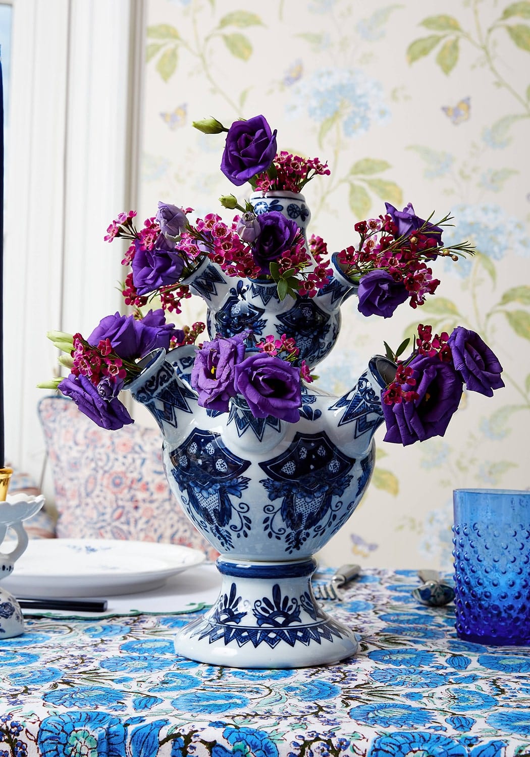 Tulipiere Pyramid Vase