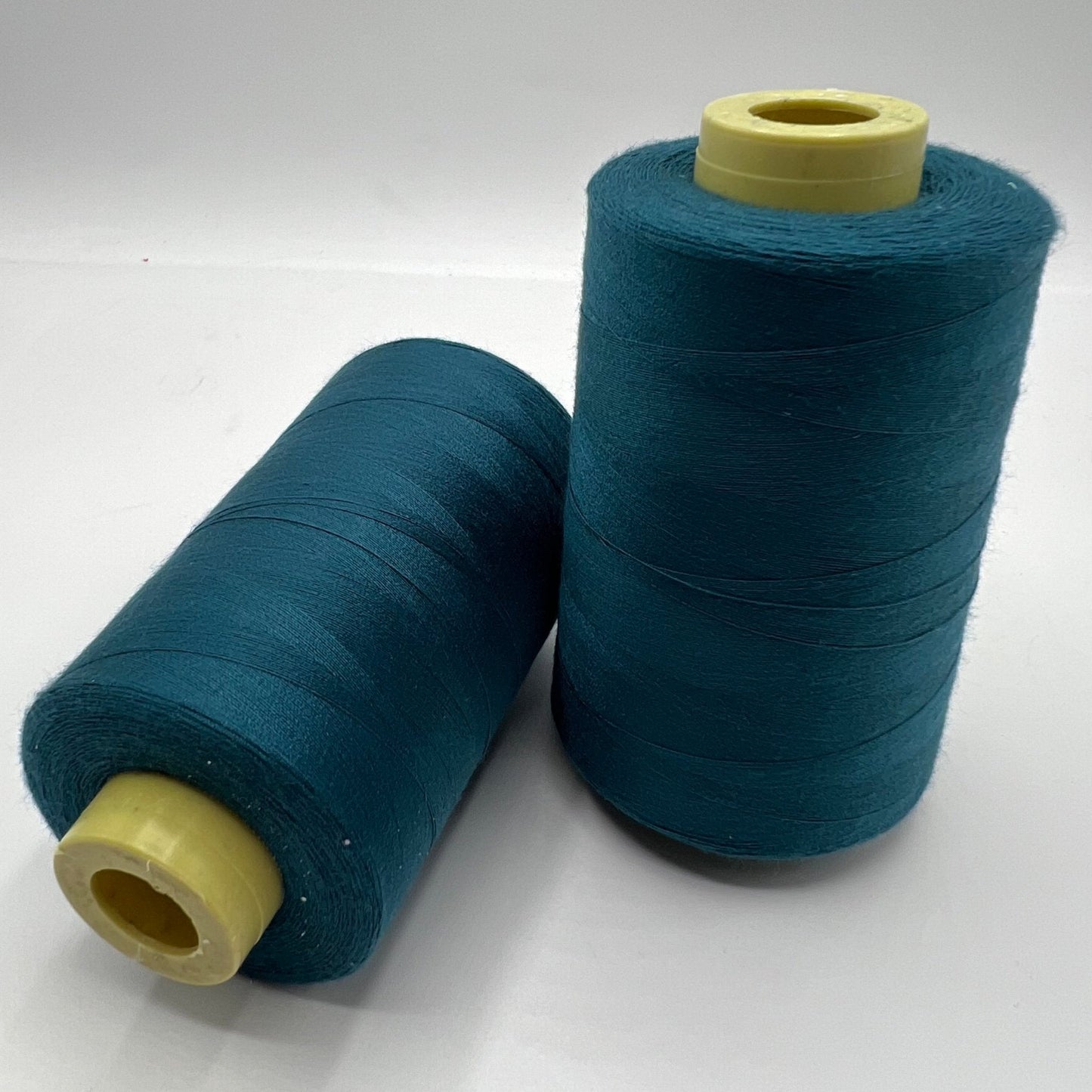 Turquoise Blue Sewing Thread Spun Polyester 120's Overlocking 5000 Yards