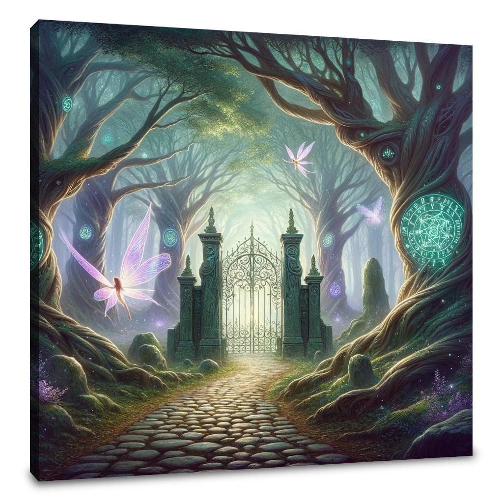Enchanted Forest Gateway Canvas