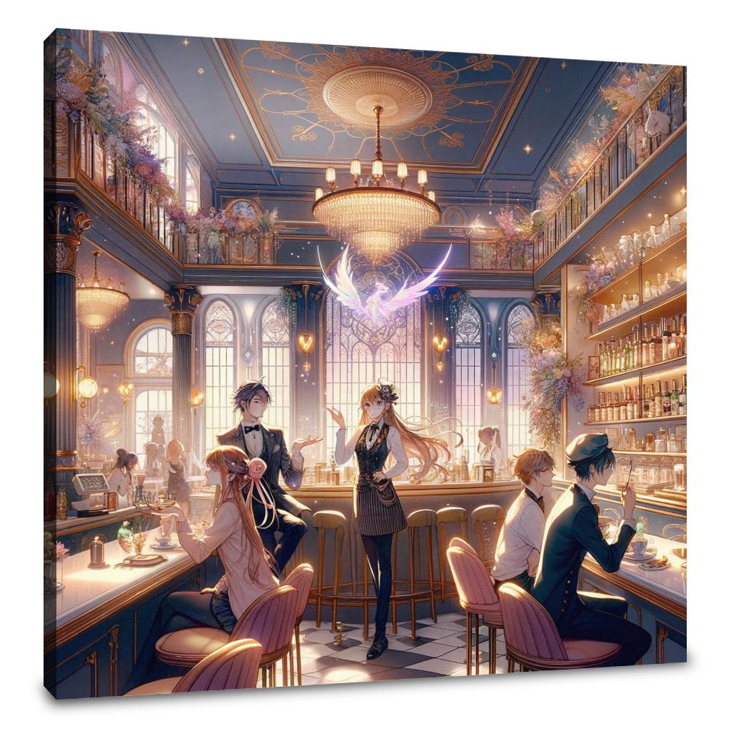 Enchanted Urban Elegance Canvas