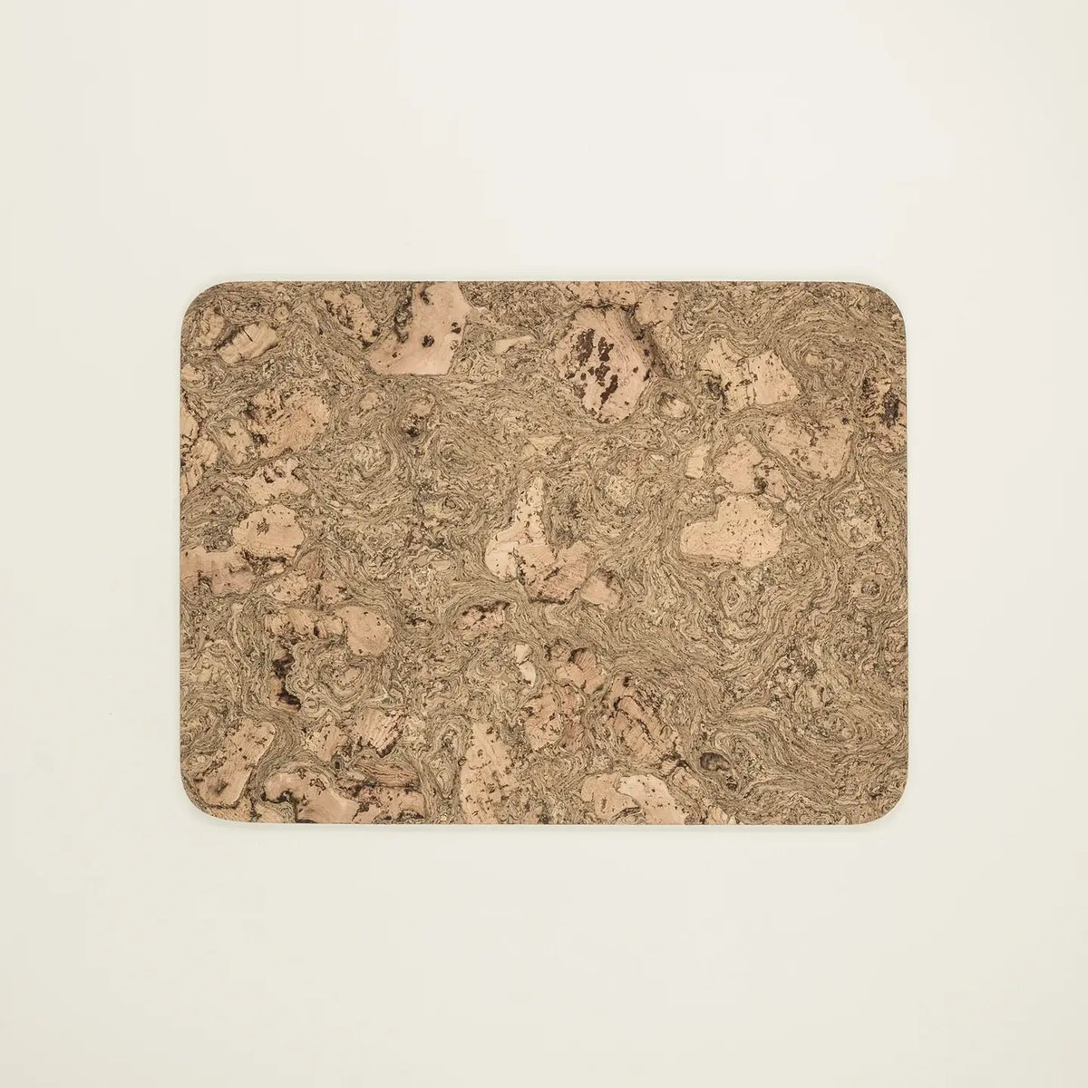 Cork Placemats | Twist Black | Rectangular 30x20cm