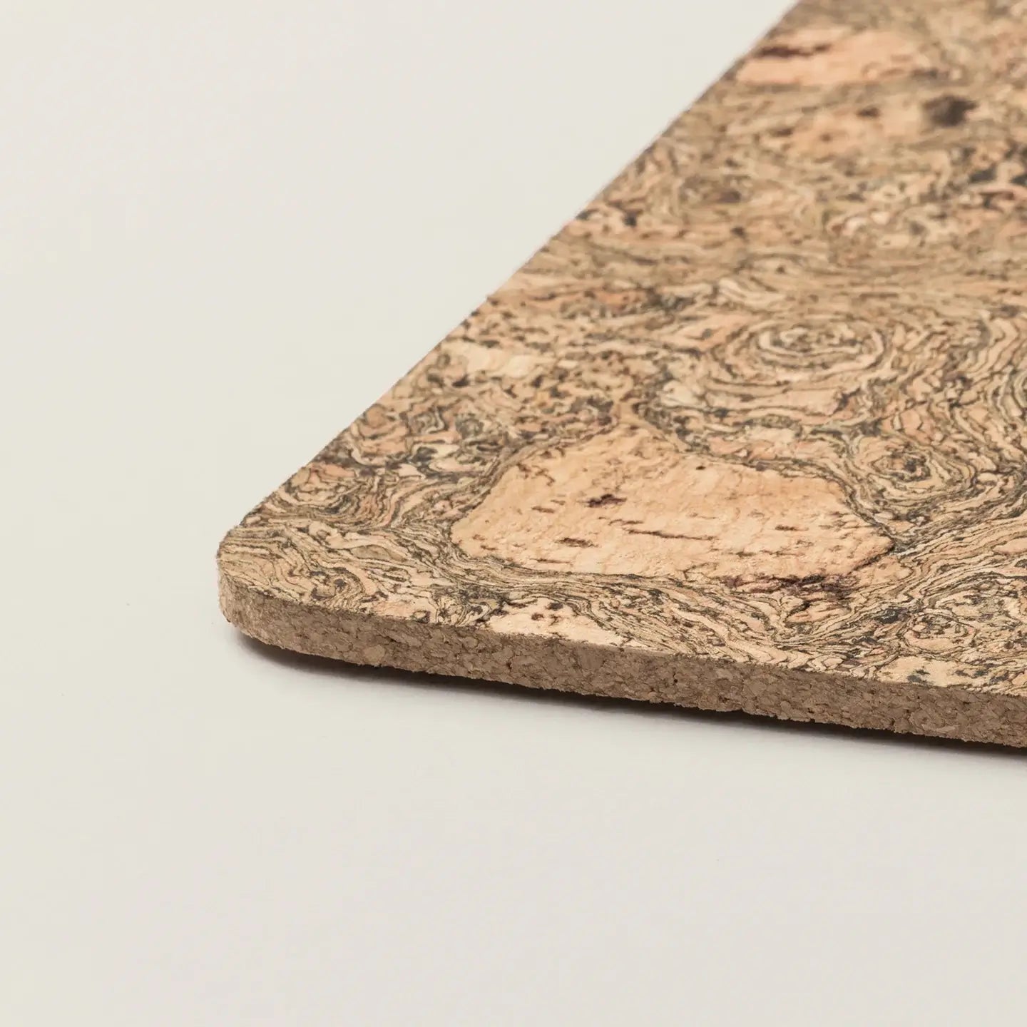 Cork Placemats | Twist Black | Rectangular 30x20cm