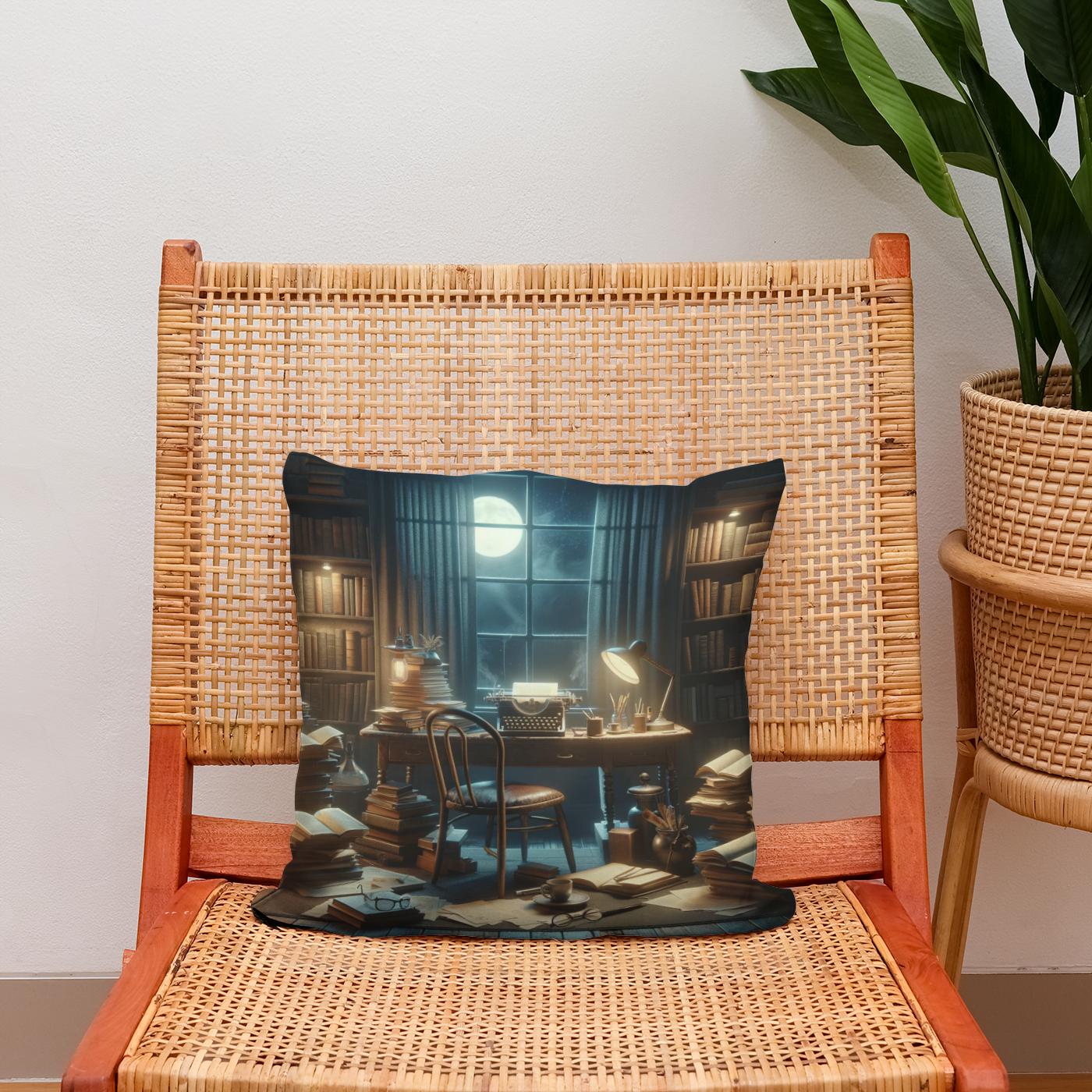 Midnight Muse Cotton Cushion