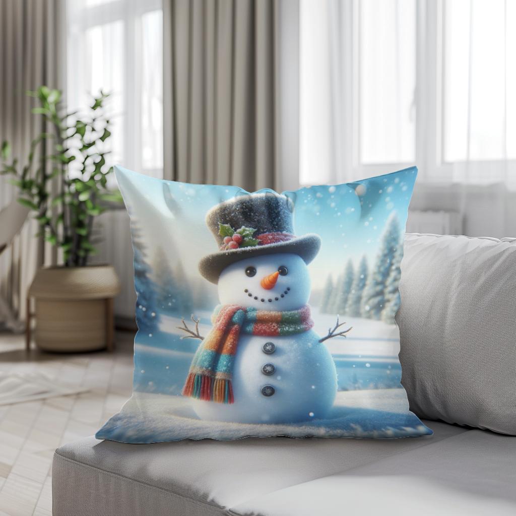 Winter Joy Cotton Cushion