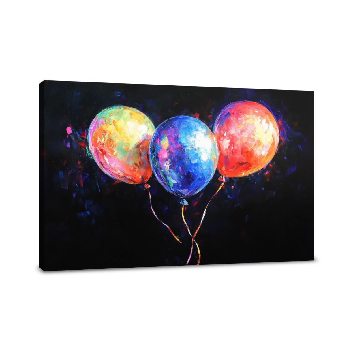 Joyful Balloons Canvas