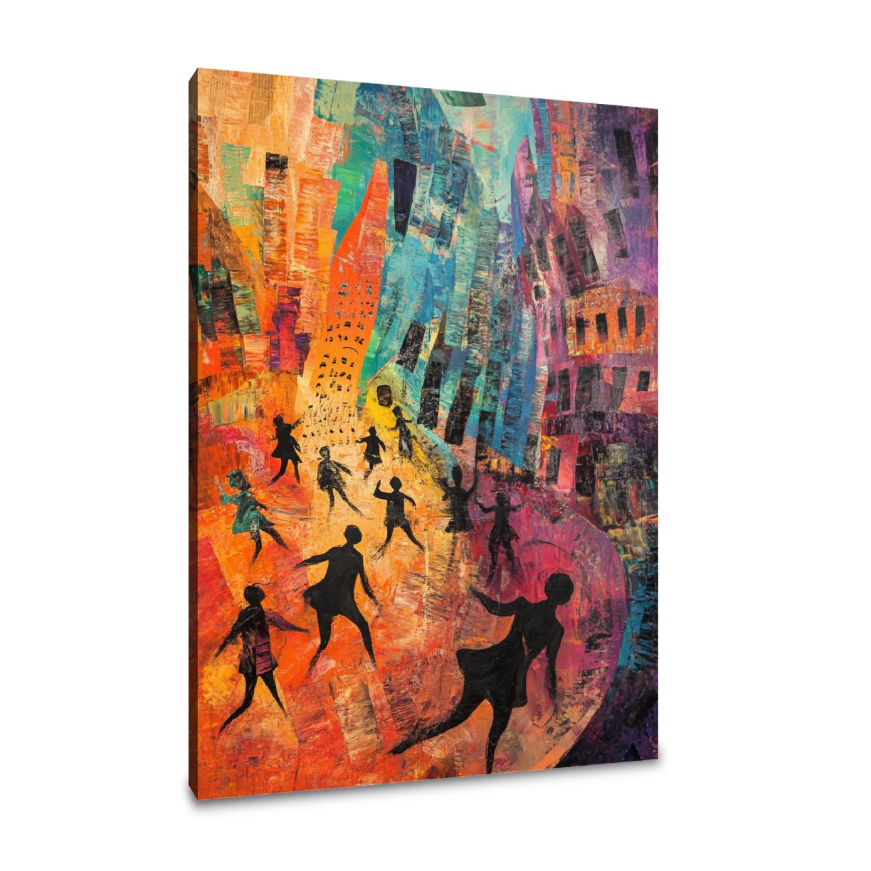 Rhythmic Symphony Canvas