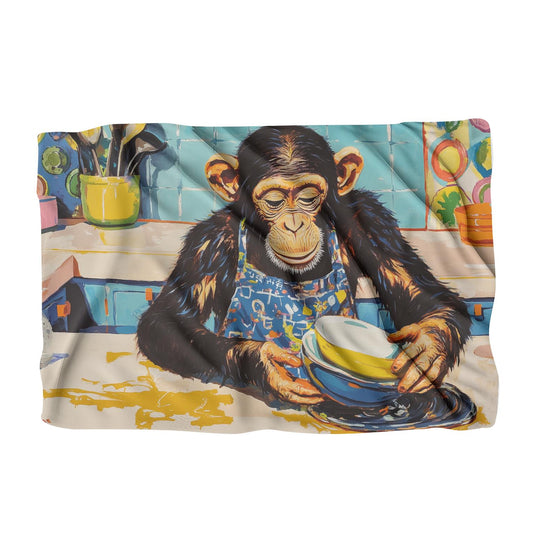 Joyful Chimp Blanket