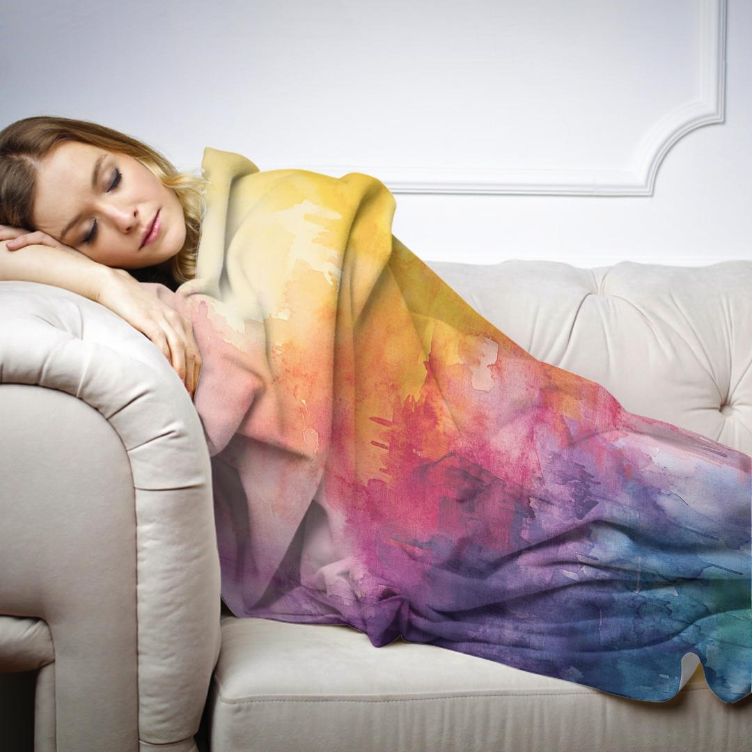 Vivid Descent Blanket