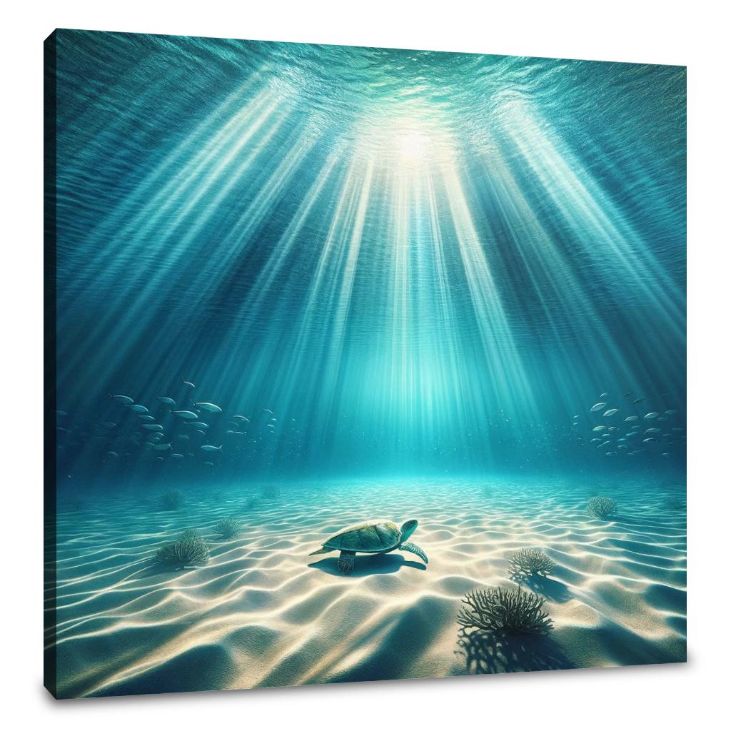Aquatic Bliss Canvas
