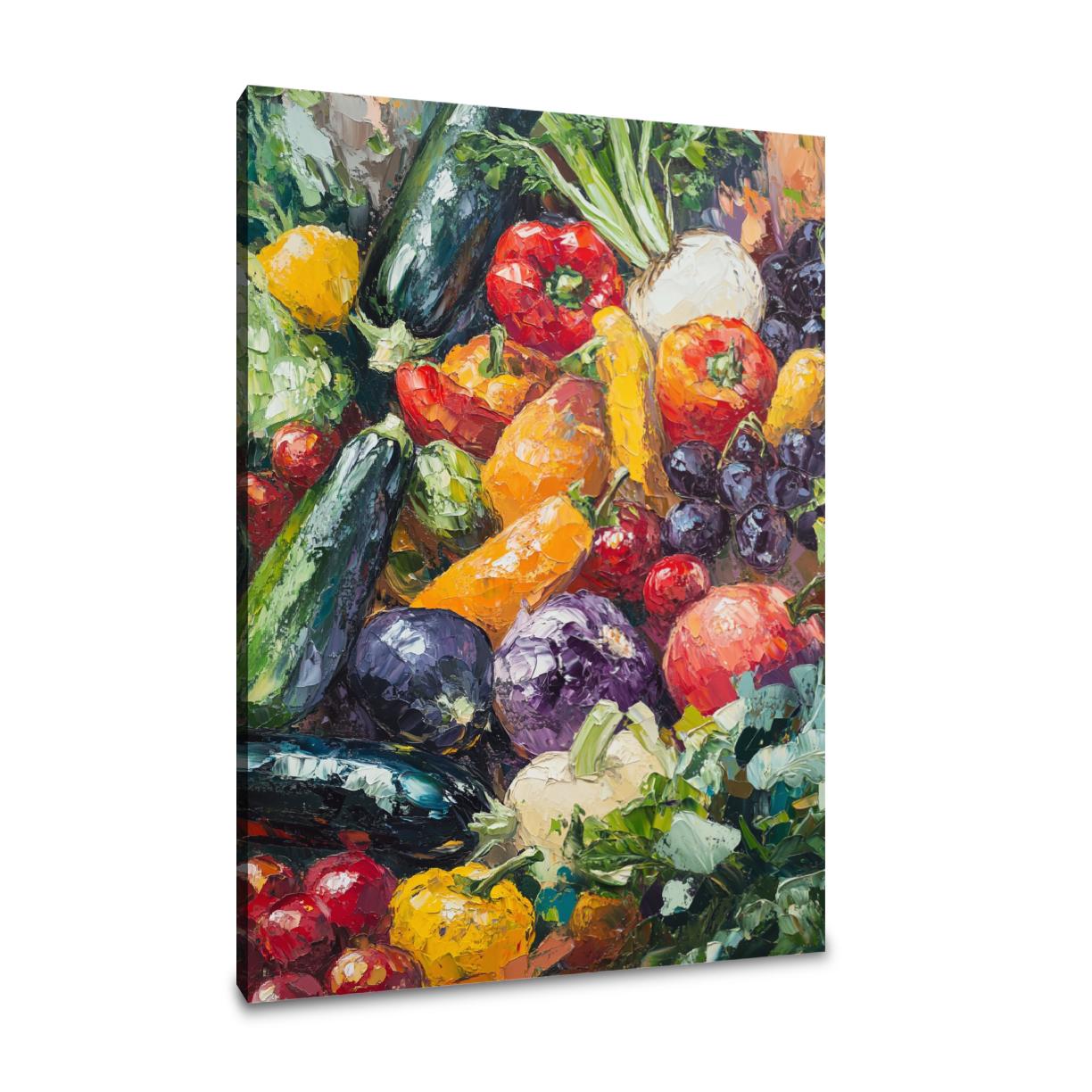 Vegetable Medley Canvas