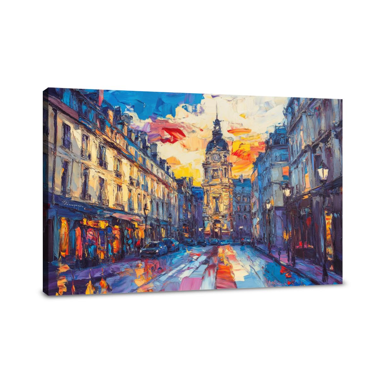 Rue de la Bourse Canvas