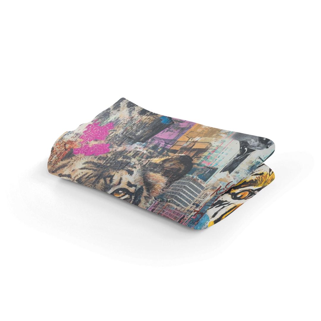 Urban Jungle Animals Blanket