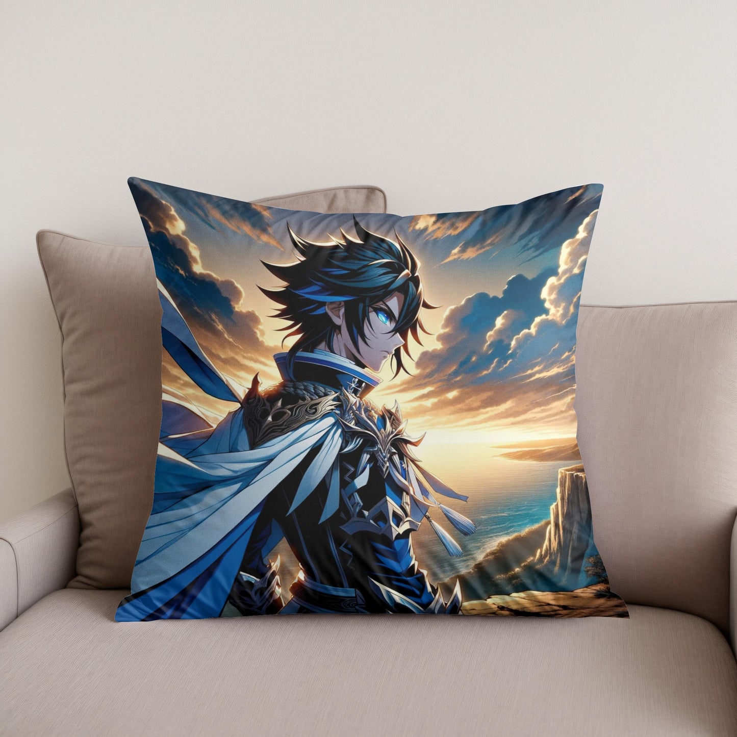 Oceanic Resolve Cotton Cushion
