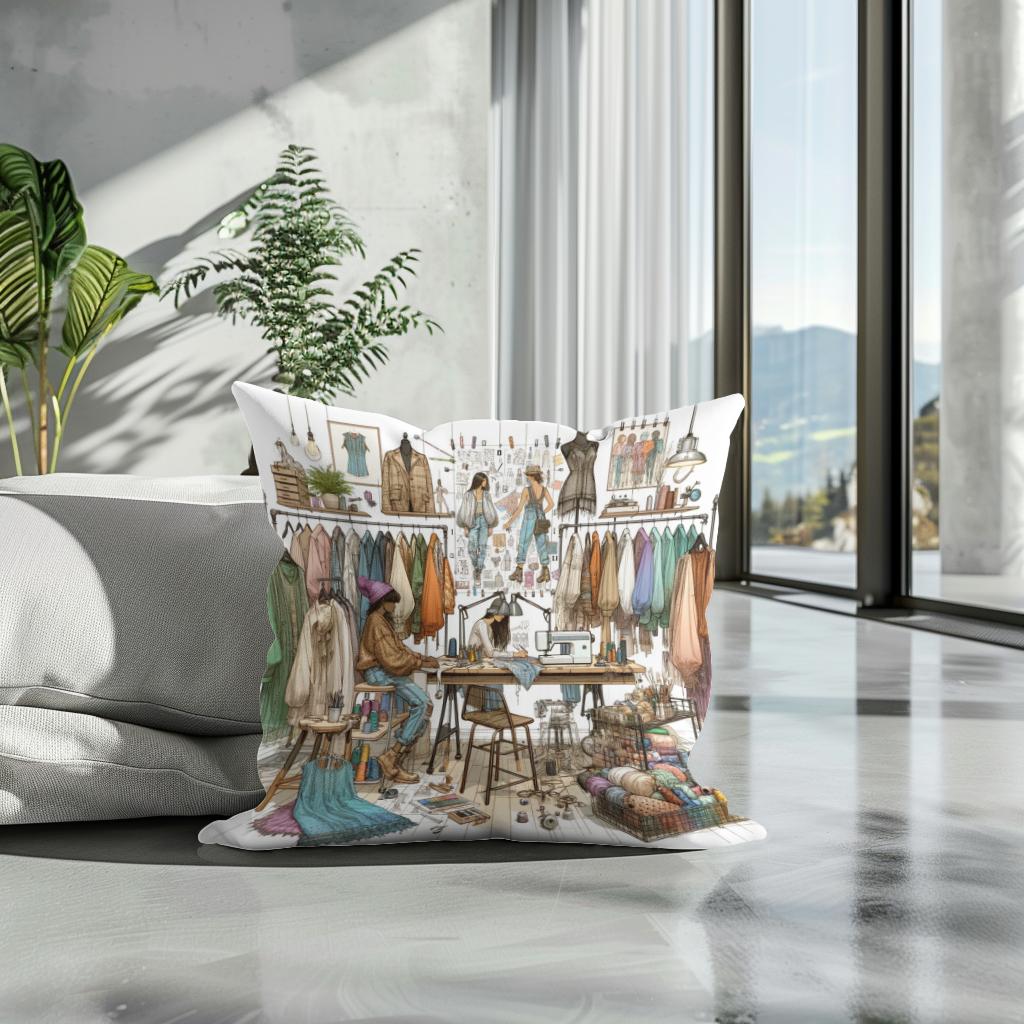 Creative Fusion Cotton Cushion