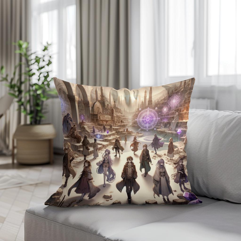 Reincarnation Chronicles Cotton Cushion