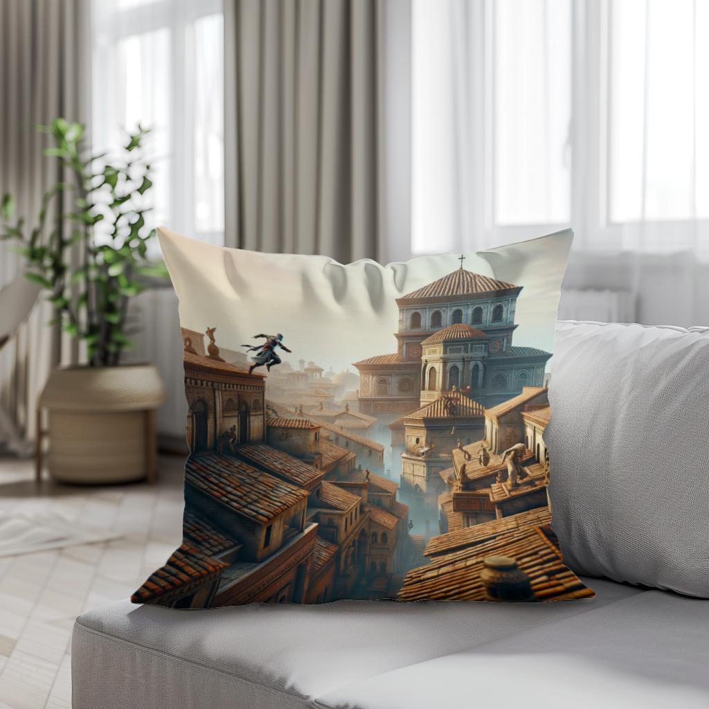 Parkour Pursuit Cotton Cushion