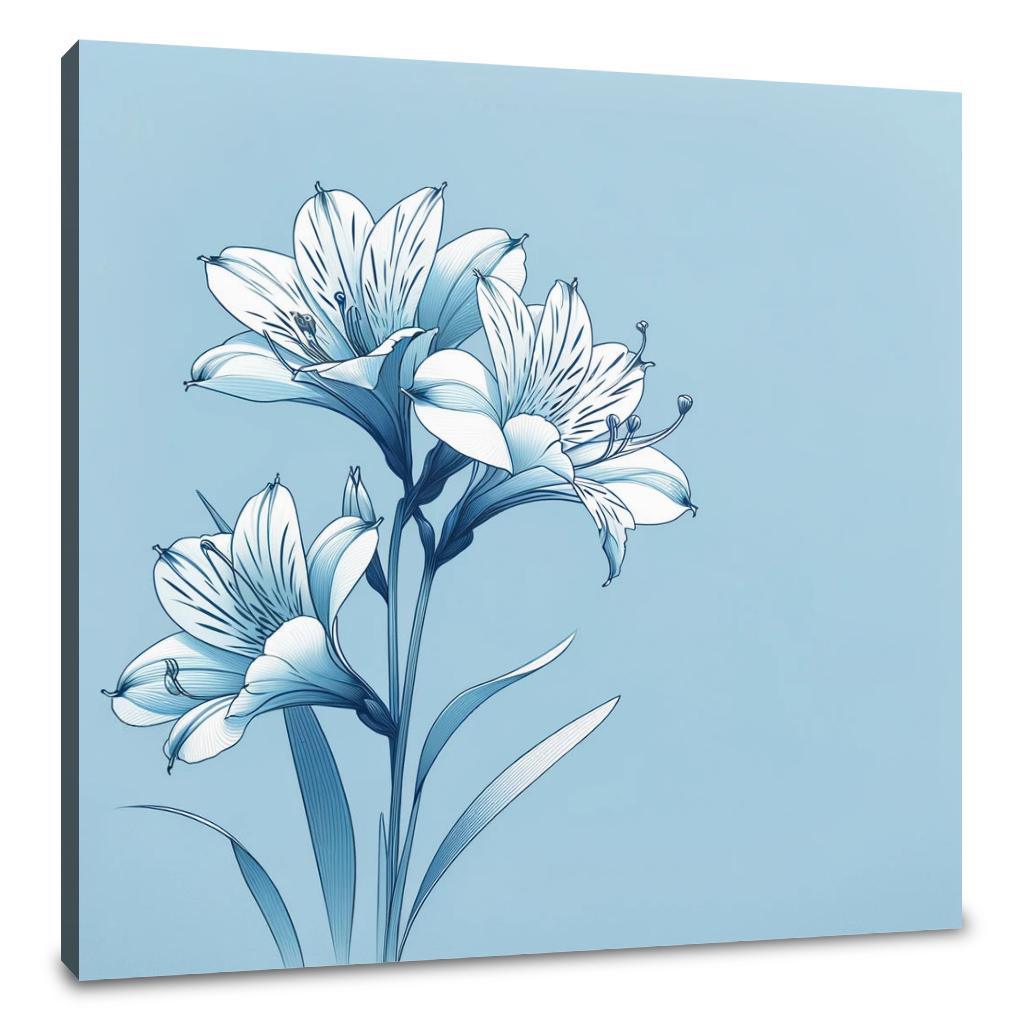 Frost Kissed Canvas