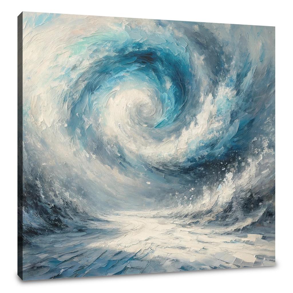 Blizzard's Embrace Canvas
