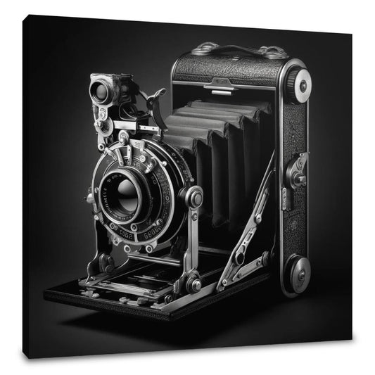 Antique Camera Elegance Canvas