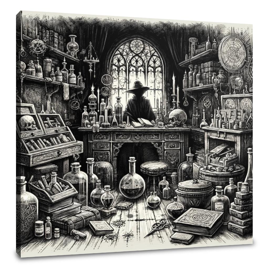 Alchemist's Lair Canvas