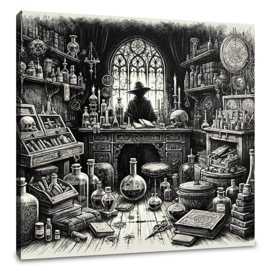 Alchemist's Lair Canvas