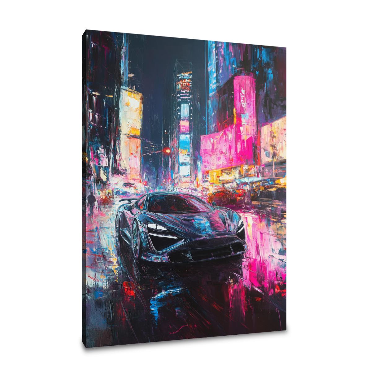 Electric Revolution Canvas