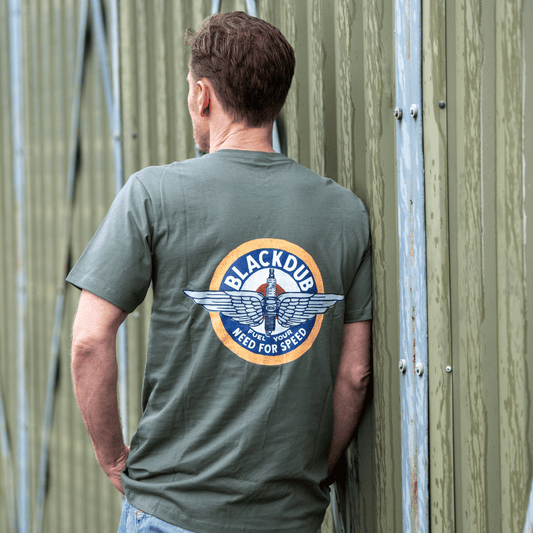 ‘Aviation’ Circle Wings Tee