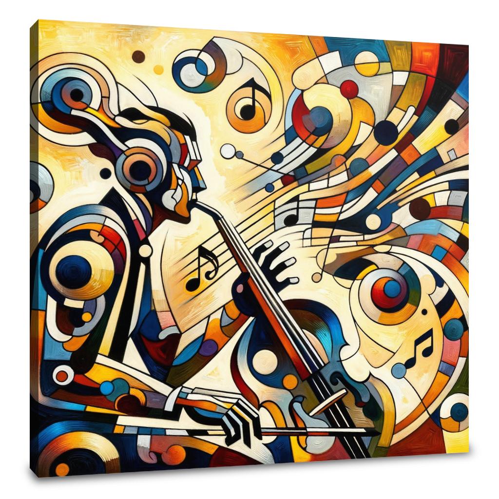 Abstract Rhythms Canvas