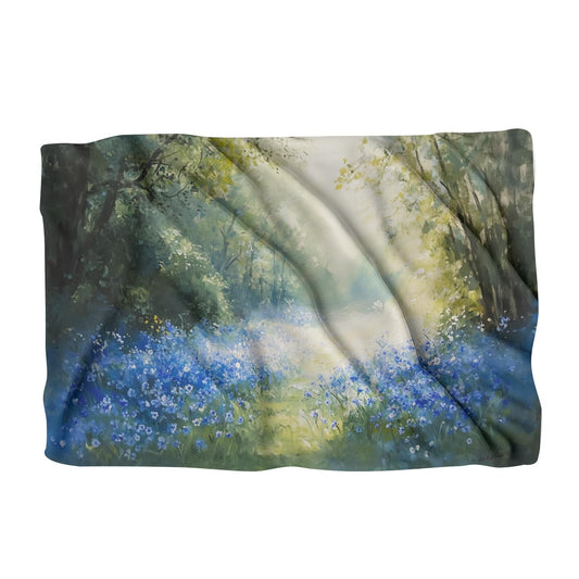 Forget-Me-Not Nostalgia Blanket