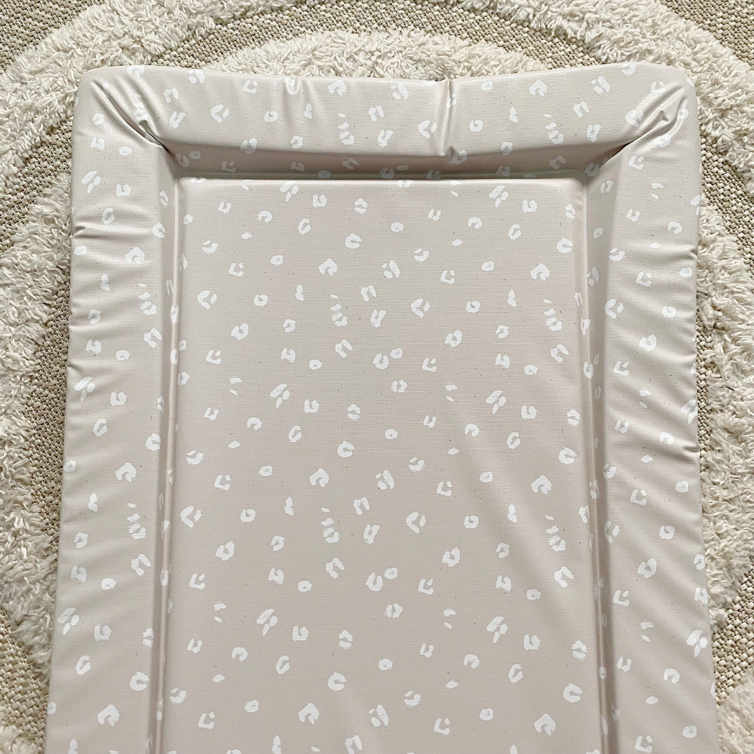 Standard Changing Mat - Sand Animal Print