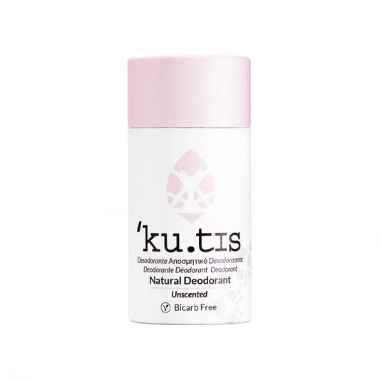 Unscented Natural Bicarb Free Roll On Eco Friendly Deodrant, Plastic Free Anti Perspirant