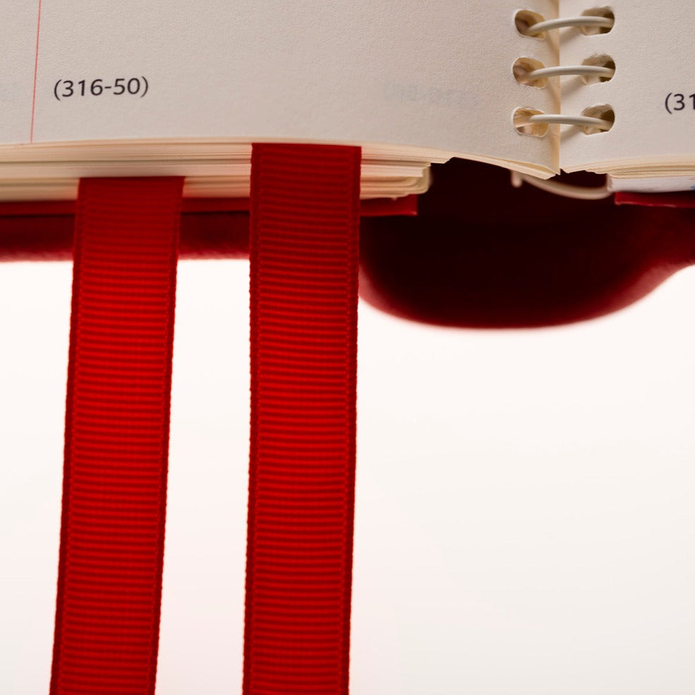 2026 Desk Diary - Week-to-View Planner - Red