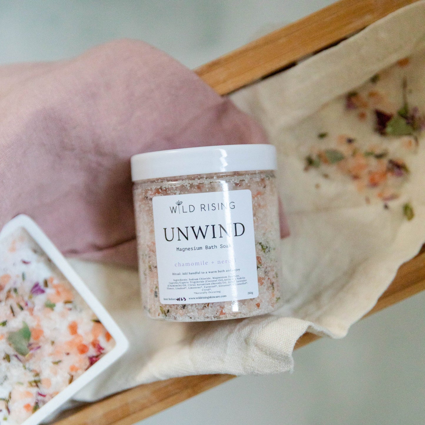 Unwind - Chamomile and Neroli Bath Salts