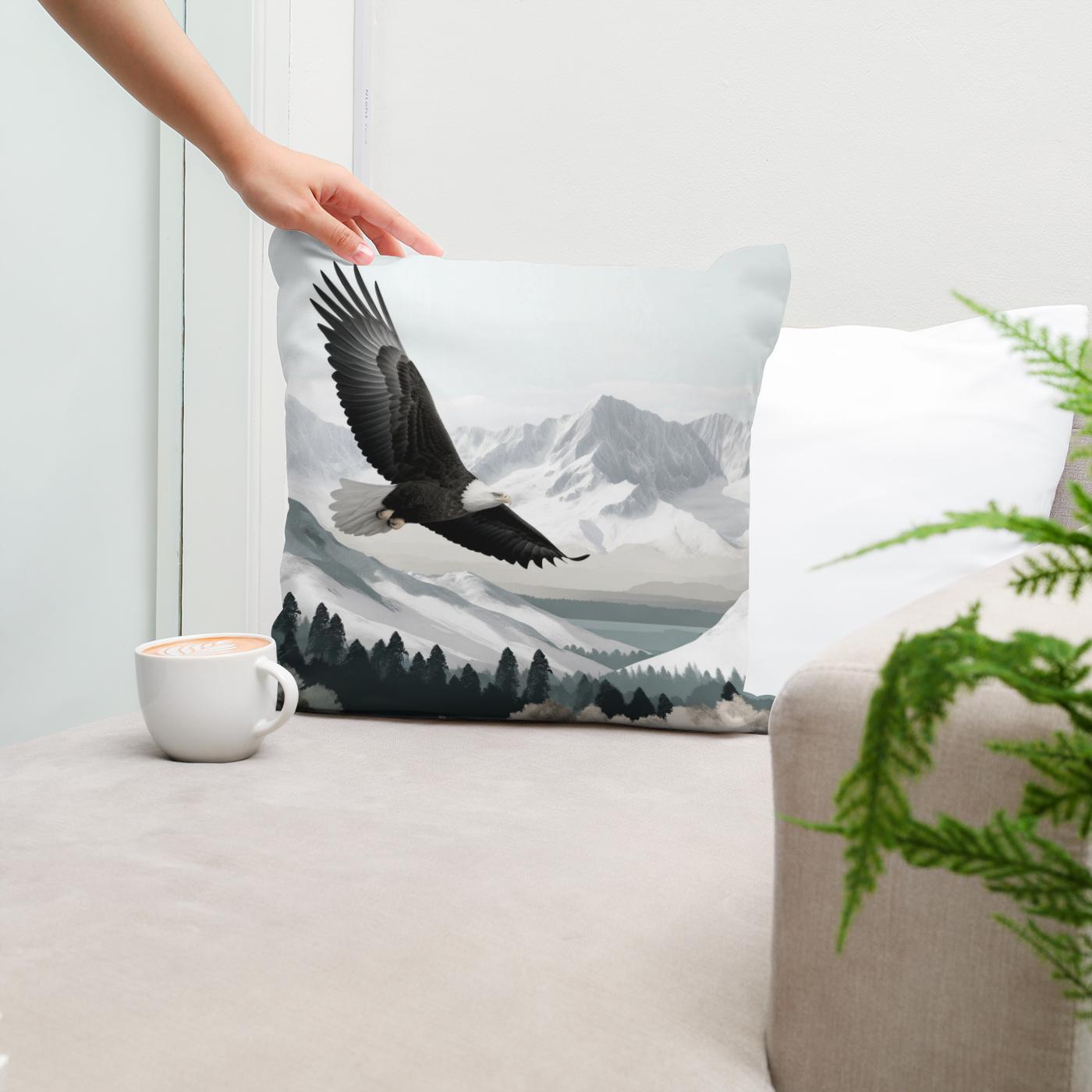 Mountain Majesty Cotton Cushion