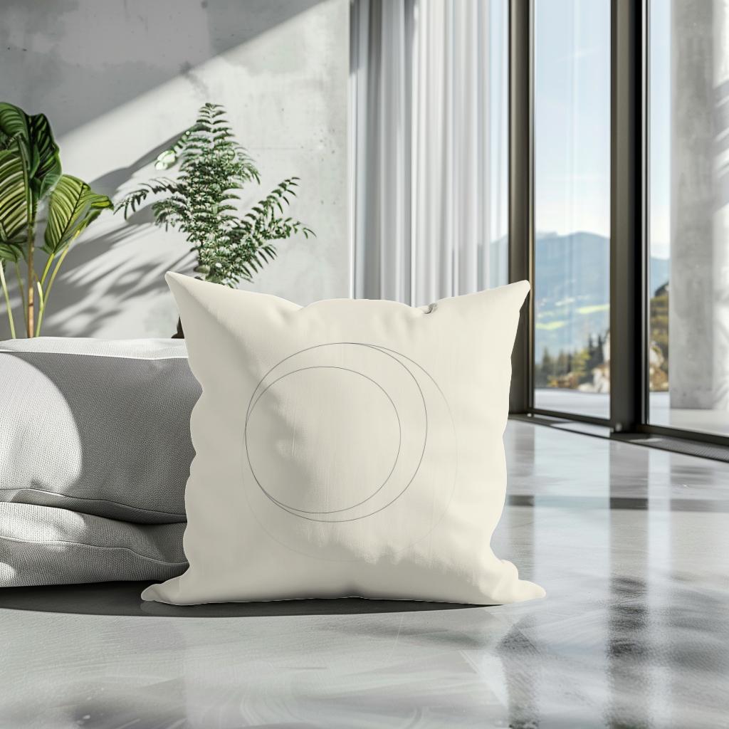 Elegant Simplicity Cotton Cushion