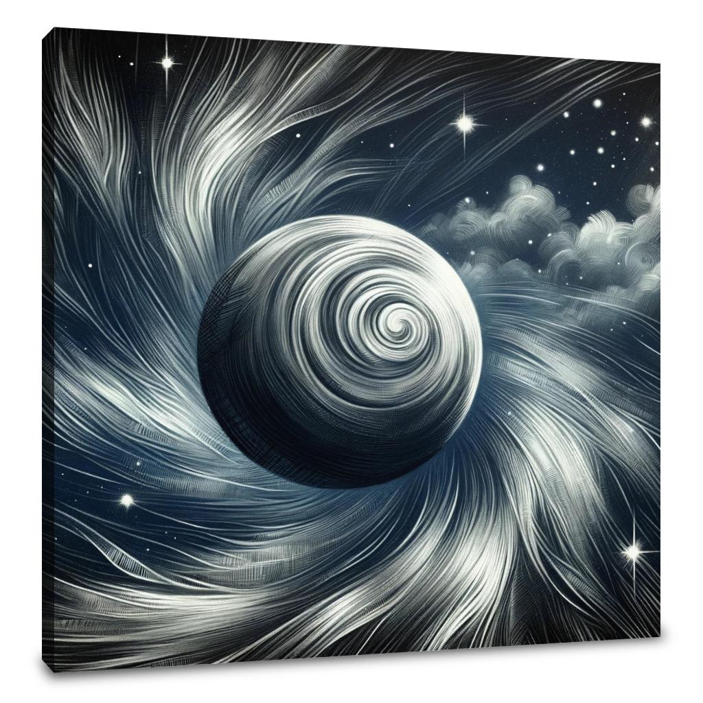 Starry Planet Canvas